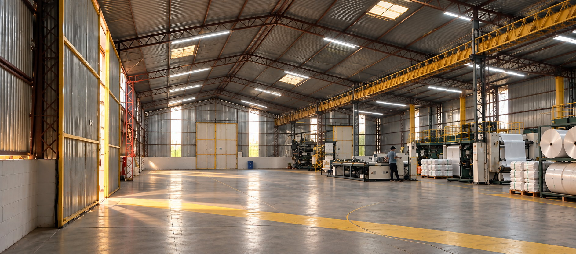 IPASAI Packaging factory floor